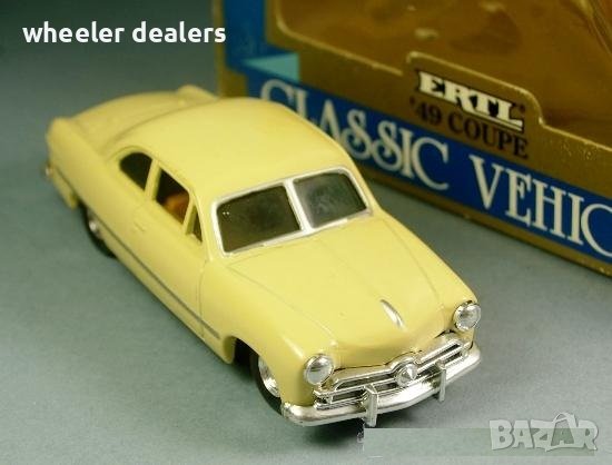 Метална количка ERTL FORD '49 COUPE в мащаб 1/43, снимка 5 - Колекции - 39453834