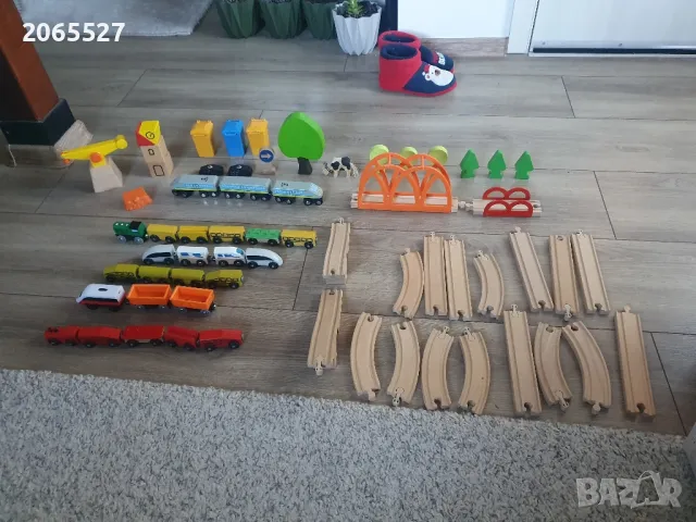 две дървени  писти за влакчета, снимка 7 - Образователни игри - 48357482