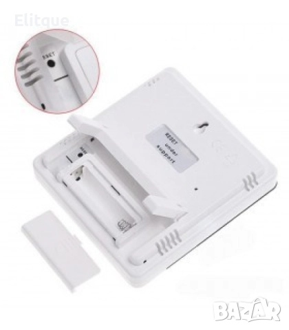 Часовник 3 в 1, термометър и влагометър TV173, снимка 4 - Други стоки за дома - 52894852