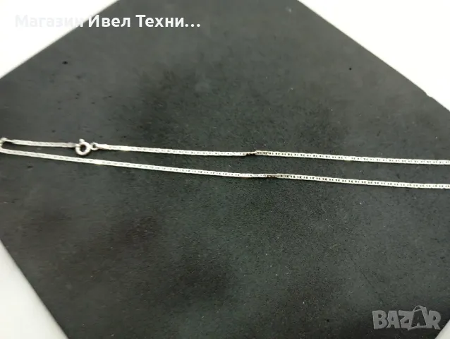 сребърен синджир колие, снимка 7 - Колиета, медальони, синджири - 47280443