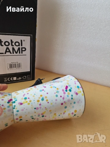 Лава лампа INNOVAGOODS с транспортен дефект, снимка 3 - Настолни лампи - 53627634