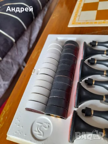 Стар Руски шах,шашки, снимка 4 - Други ценни предмети - 48643203