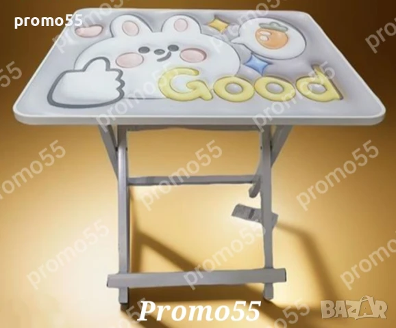 ПРОМОЦИЯ! Сгъваема масичка с 3D цветни мотиви, снимка 3 - Градински мебели, декорация  - 50569999