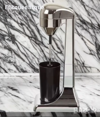Миксер за фрапе Rosberg Premium, 100W, 450мл.мерителна чаша, Хромирана, снимка 4 - Други - 52337711
