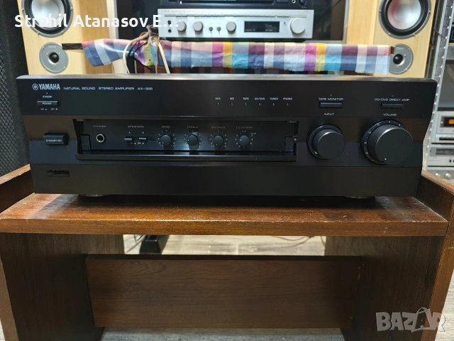 Yamaha AX-396 Стерео Усилвател, снимка 4 - Ресийвъри, усилватели, смесителни пултове - 53461717