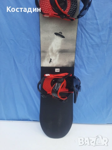 Сноуборд BURTON PROCESS EXPERIENCE  157см.с автомати , снимка 3 - Зимни спортове - 53066962