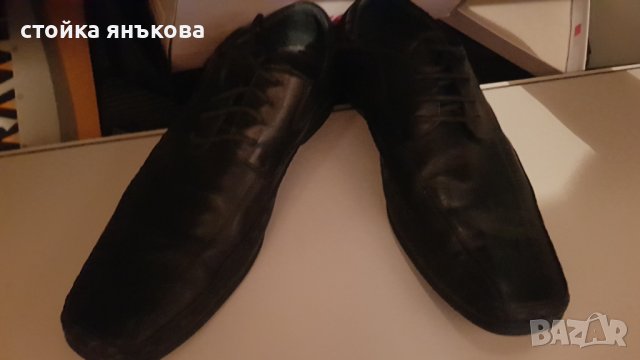 Продавам мъжки черни обувки, естествена кожа , снимка 5 - Официални обувки - 41820174