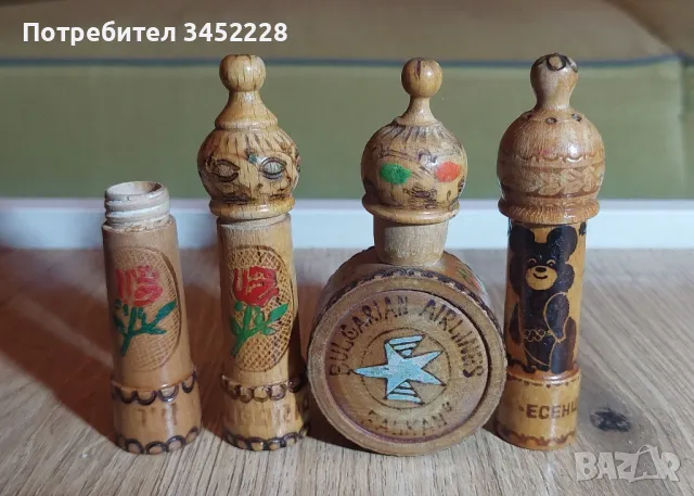 сувенири дървени мускали ретро за колекционери , снимка 1