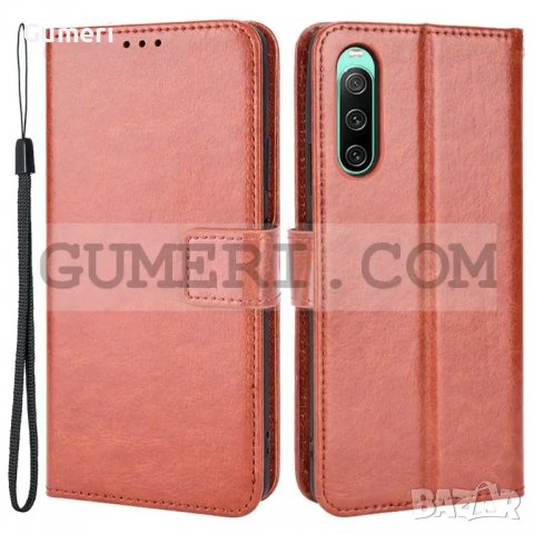 Sony Xperia 10 IV - Тефтер Стойка, снимка 4 - Калъфи, кейсове - 39445383