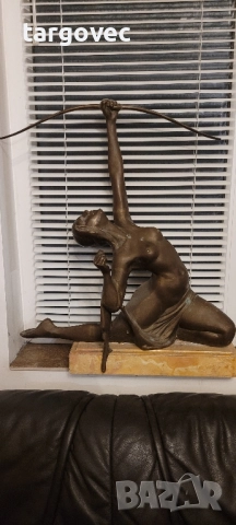 уникална бронзова статуетка статуя фигура