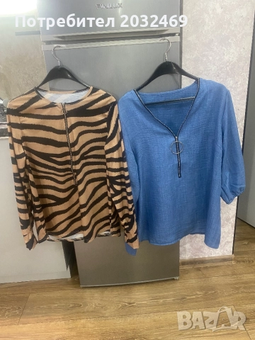 Продавам две нови блузи размер L и XL, снимка 5 - Блузи с дълъг ръкав и пуловери - 52526620