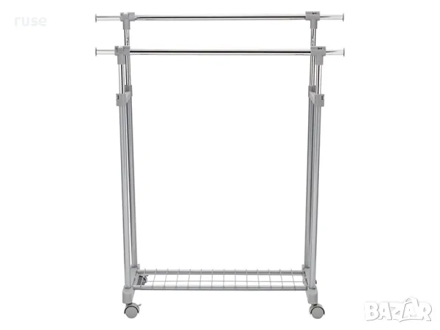 НОВИ! Двоен щендер закачалка за дрехи обувки аксесоари до 29кг, снимка 3 - Други - 50418898