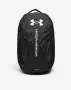 UNDER ARMOUR Hustle 6.0 Backpack Black/White Черна Спортна Раница Код P3049, снимка 1
