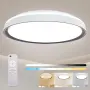 LED плафон 48 W с дистанционно и регулируема светлина, снимка 5