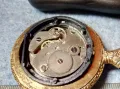 ВИНТИДЖ АРТ МОДЕЛ МЕХАНИЧЕН ДЖОБЕН ЧАСОВНИК с КОНЕ на КАПАКА и НУЖДА от ЦИФЕРБЛАТ и РЕМОНТ 48863, снимка 4
