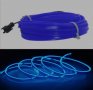 Интериорна LED лента 1 метър - синя, снимка 1 - Аксесоари и консумативи - 39354936