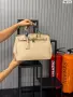Hermes Birkin Луксозна Дамска Чанта С Декоративен Шал - Различни Цветове Код SEM-795, снимка 4