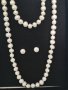 Комплект : колие, гривна и обеци с перли , снимка 3
