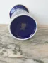 Royal KPM 21см/КПМ Бавария стара немска порцеланова ваза/кобалт-цветя-злато, снимка 7