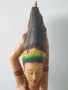 128см-10кг ръчна дърворезба/еротика/голяма стара дървена скулптура/гола жена на клада, снимка 10