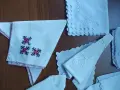 Сватбени ретро кърпички бродерия , снимка 4
