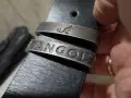 Kangol Марков колан кожен дълъг нов 137 см на 38 мм, снимка 4