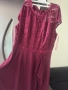 Рокля в бордо, снимка 2