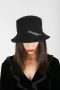 Зимна Дамска Шапка Bucket hat Michele - Черна, снимка 1