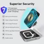 Kuject 3 в 1 безжична зарядна станция за iPhone, снимка 5