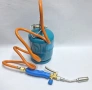 Горелка с палец, бутилка газ пропан-бутан 1кг., маркуч дължина 1.5м.Произход Германия, снимка 1
