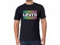 Мъжки тениски LEVI'S принт Модели и размери, снимка 4