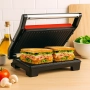 Тостер грил Royalty Line RL-PM1000 - Компактен грил и сандвич преса 2 в 1, снимка 6