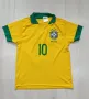 Детска футболна тениска фланелка Brazil Бразилия Неймар Neymar JR #10 - 55 на 39см, снимка 1