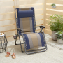 Padded zero gravity chair (шезлонг) - NEW, снимка 1 - Градински мебели, декорация  - 44696471