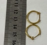 Златни обеци 1.36 грама 14к, снимка 3