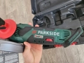 Акумулаторен ъглошлайф Parkside PWSA F4 ,20V,3 години гаранция , снимка 2