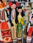 Стари Дървени кукли с традиционни носии , снимка 5