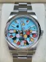 Rolex Oyster Perpetual 41mm Steel Celebration Tiffany Bubble Dial Automatic Унисекс, снимка 1