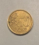 50 ЕВРО цента Италия 2003, снимка 2