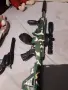 Airsoft Спрингов автомат с топчета.6мм калибър , снимка 3