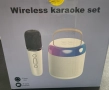 Малка Караоке тонколона с два микрофона, снимка 1