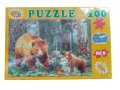 Пъзел 100части Кафява мечка с мече, снимка 1 - Игри и пъзели - 42685184