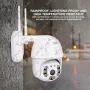 3 БРОЯ! Куполна PTZ CAMERA 5G + 2.4G Wi-Fi. Външна въртяща WiFi камера, снимка 7