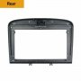 Адапторна рамка Automat, За PEUGEOT 308, 408, 9INCH, Сив, снимка 3