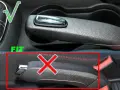 Бутон за ръчна спирачка, Opel, Mokka X, Crossland X, Метал , Хром, снимка 2