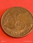 Две монети 1 / 2 райхсфенинг 1938г. Трети Райх Германия с свастика 53322, снимка 10