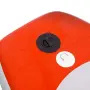 vidaXL Комплект надуваем стендъп падълборд, червен, 360x81х10 см, снимка 4