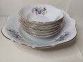Порцеланов сервиз за разядки Bernadotte, Чехия., снимка 11