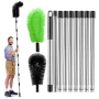 Четка за почистване на улуци 390 см, телескопична, 9 части НОВА, снимка 1