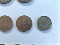 Колекция от стари монети, сребърни и от медно-никелова сплав, снимка 15